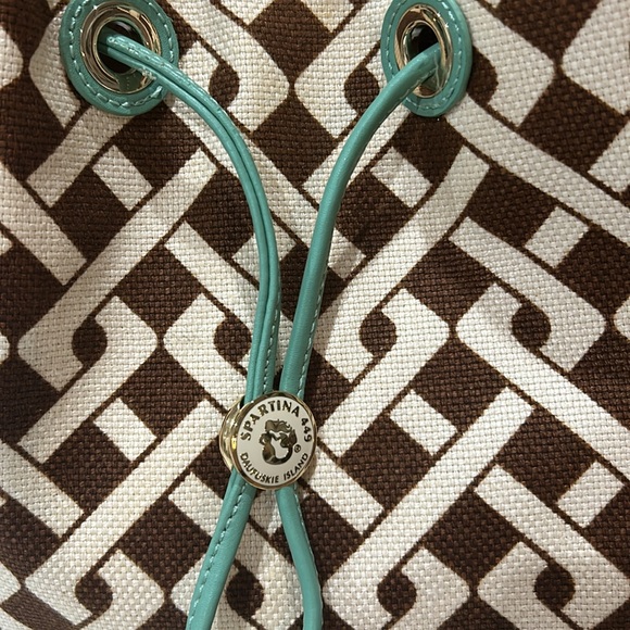 Spartina canvas and leather bag - excellent condition. - Picture 2 of 8